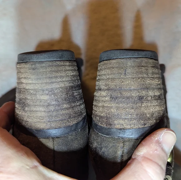 Born brown leather boots sz 8 - Picture 5 of 9